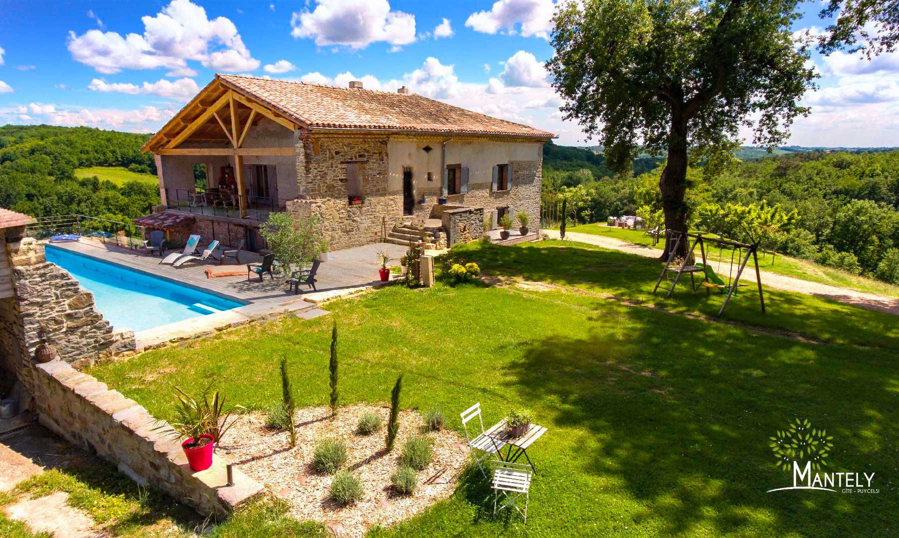 gite avec piscine chauffée tarn
